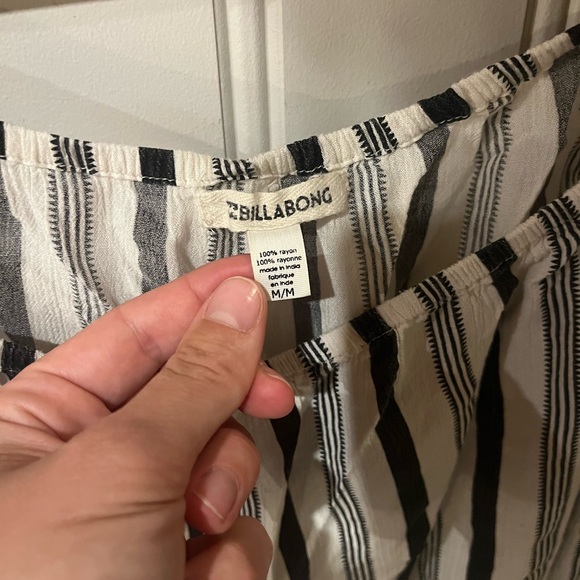 Billabong boho off shoulder shirt - Picture 2 of 3